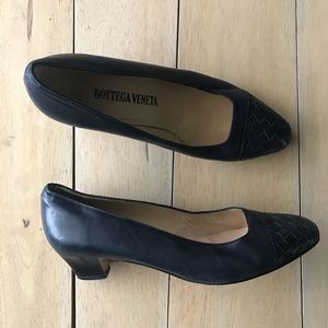 Bottega Venneta Vintage Navy soft leather Heels
